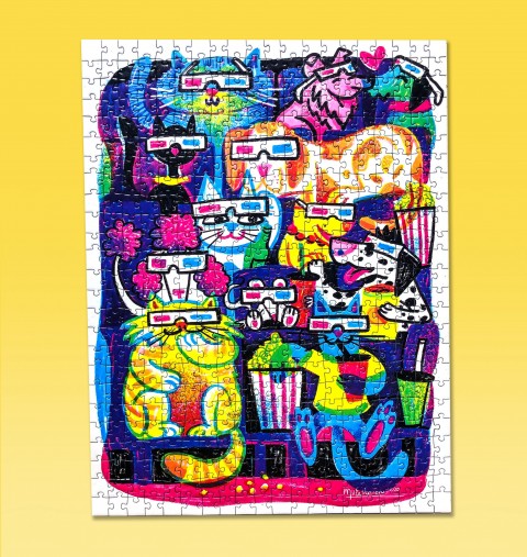 Puzzle ‘Movie Time’ Puzzle ‘Movie Time’